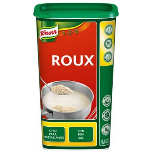 Salsa roux blanco 1kg Knor-image